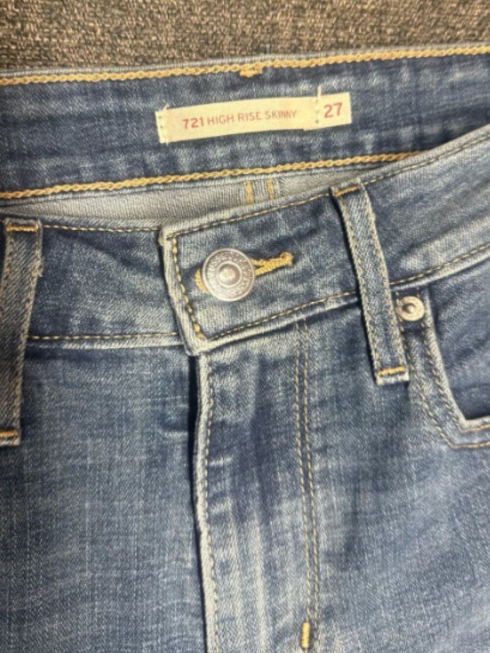 Levi's Women's Levi's 721 High Rise Skinny Jeans, Size 27
